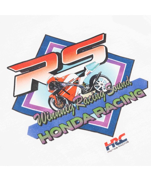 THE BAREFOOT(ベアフット)の「【 HONDA / ホンダ 】 Tシャツ Racing TEE P52657Jz BRA(Tシャツ/カットソー・メンズ・ホワイト・M/L/XL)」の3枚目の写真