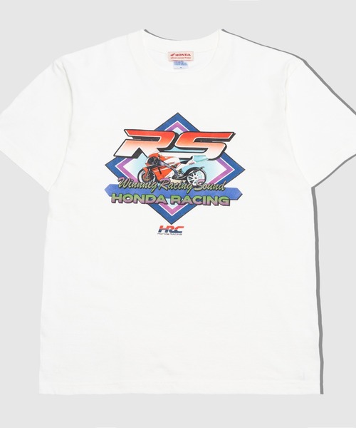 THE BAREFOOT(ベアフット)の「【 HONDA / ホンダ 】 Tシャツ Racing TEE P52657Jz BRA(Tシャツ/カットソー・メンズ・ホワイト・M/L/XL)」の5枚目の写真