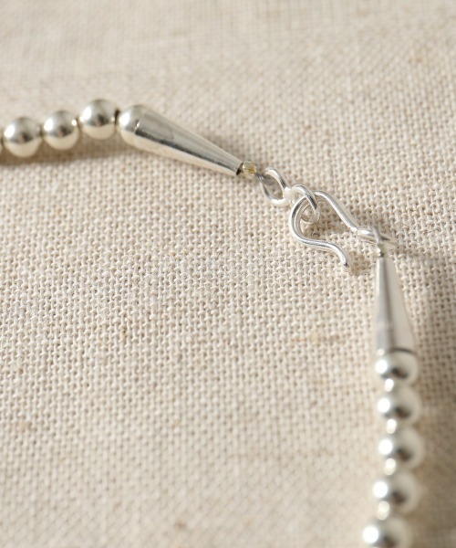 Harpo アルポ ナバホパール シルバー ネックレス ビーズ5㎜/全長40㎝ Harpo（アルポ） ネックレス 「Harpo/アルポ」ナバホパール シルバー