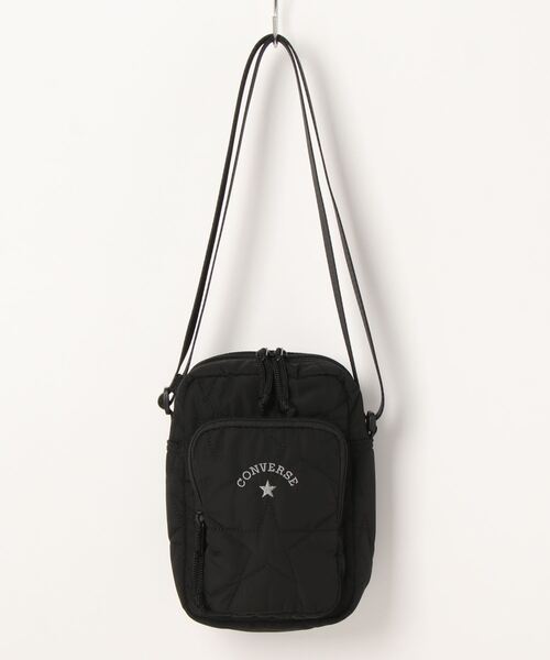 CONVERSE(コンバース)の「【CONVERSE】キルティングミニショルダーバッグ(ショルダーバッグ・レディース・ライトベージュ/ブラック・ONE SIZE)」の17枚目の写真