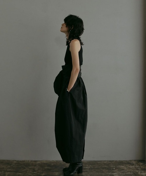 etretokyo ウエストベルト2wayロングスカート