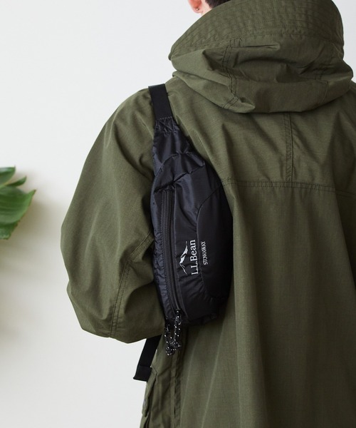 L.L.Bean(エルエルビーン)の「L.L.Bean/エル・エル・ビーン ストアウェイ ヒップ パック(ボディバッグ/ウエストポーチ・メンズ・ネイビー/ブラック/オリーブ・ONE SIZE)」の2枚目の写真