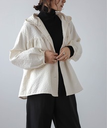 ふくれジャガードブルゾン