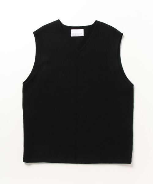 VOAAOV（ヴォアーブ）の「【VOAAOV】RECYCLE WOOL V-Neck Vest（ベスト・メンズ・ブラック/ベージュ/オリーブ・FREE）」の12枚目の写真
