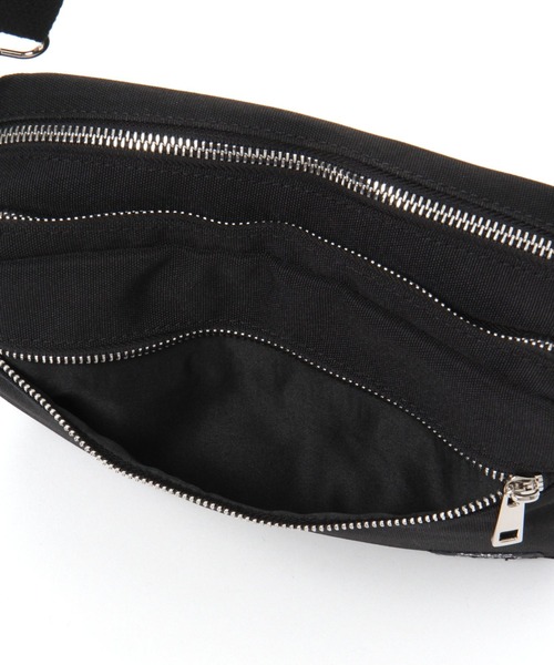 BAYFLOW（ベイフロー）の「ボックスショルダーバッグ（ショルダーバッグ・メンズ・ベージュ/ブラック/ネイビー/クリアブルー・FREE）」の11枚目の写真