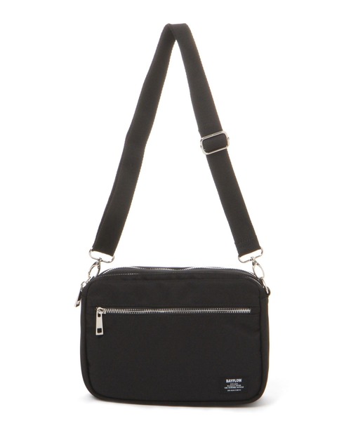 BAYFLOW（ベイフロー）の「ボックスショルダーバッグ（ショルダーバッグ・メンズ・ベージュ/ブラック/ネイビー/クリアブルー・FREE）」の21枚目の写真