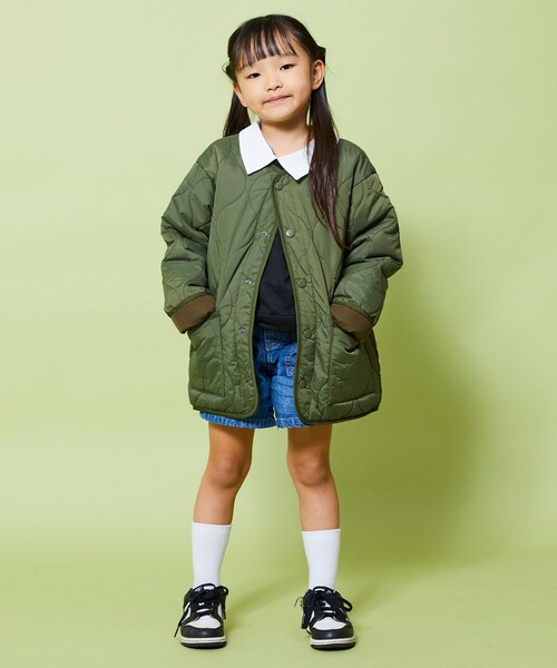セール】限定展開 キッズ キルティングジャケット / KIDS 子供服 中
