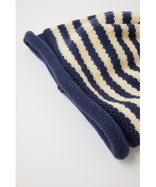 MOUSSY（マウジー）の「LOW GAUGE KNIT ビーニー（ニットキャップ/ビーニー・レディース・オレンジ系その他/ブラック/ブルー系その他・FREE）」の13枚目の写真