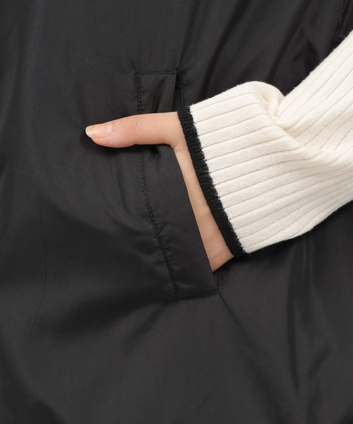 LAKOLE（ラコレ）の「フードパデットベスト / 981961（ベスト・レディース・ブラック/アイボリー/ライトグリーン・SMALL/MEDIUM）」の22枚目の写真