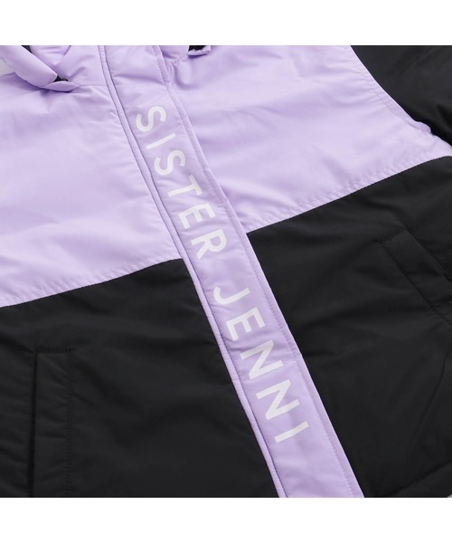 SISTER JENNI(SISTER JENNI)の「【フード取り外し可能】【はっ水加工】バイカラー中綿コート(その他アウター・キッズ・サックスブルー/ラベンダー・130cm/150cm/160cm/140cm)」の21枚目の写真