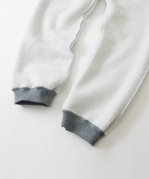 CUBE SUGAR（キューブシュガー）の「CVC裏毛裏起毛ロゴプリントスウェットパンツ（スウェットパンツ・レディース・ネイビー/グリーン/オートミール/トップグレー・M）」の22枚目の写真