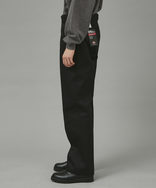 Dickies(ディッキーズ)の「【Dickies/ディッキーズ】 THE ORIGINAL 874 ワイドチノパンツ TCツイル/定番ワークパンツ(チノパンツ・メンズ・ダークネイビー/ベージュ系その他/カーキ/ブラック・28/30/32/34/36)」の9枚目の写真