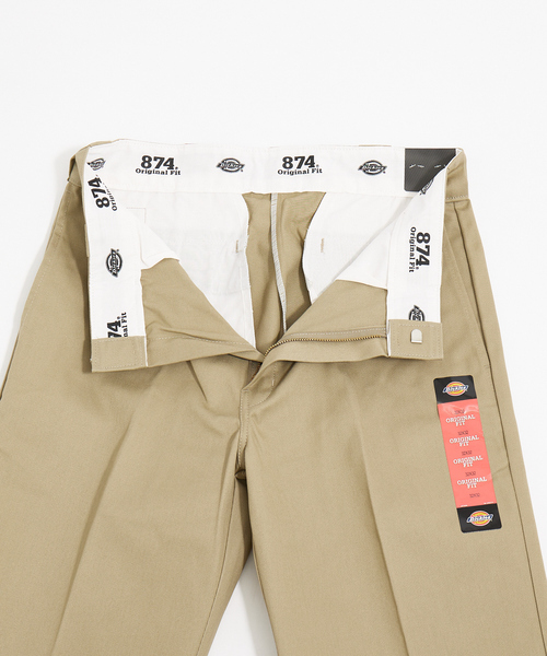 Dickies(ディッキーズ)の「【Dickies/ディッキーズ】 THE ORIGINAL 874 ワイドチノパンツ TCツイル/定番ワークパンツ(チノパンツ・メンズ・ダークネイビー/ベージュ系その他/カーキ/ブラック・28/30/32/34/36)」の14枚目の写真