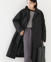 TAION | 【別注】【TAION/タイオン】ダウンジャケット付バルカラーコート(ダウンジャケット/コート)