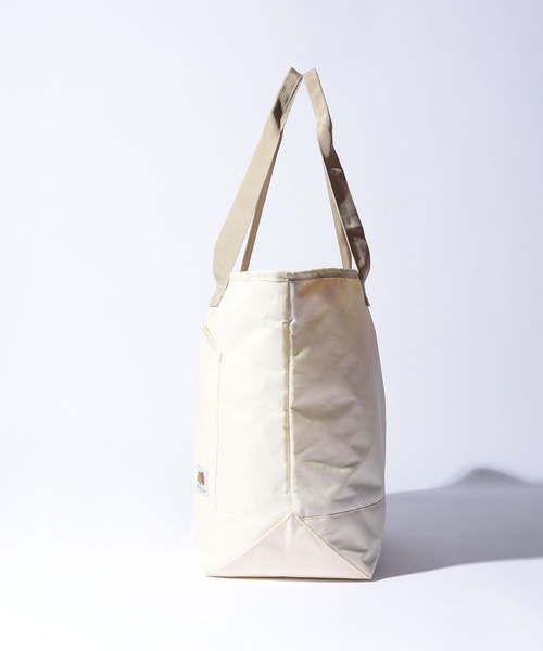 FRUIT OF THE LOOM（フルーツオブザルーム）の「BIG TOTE BAG（トートバッグ・メンズ・ブラック/杢グレー/カーキ/オフホワイト・FREE）」の6枚目の写真