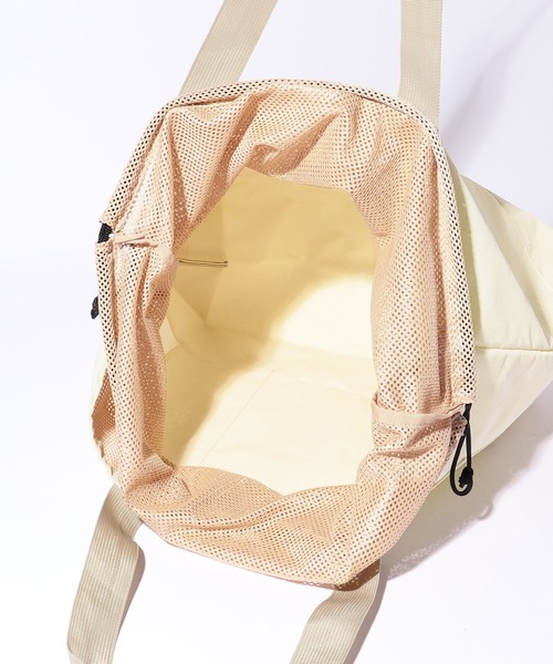 FRUIT OF THE LOOM（フルーツオブザルーム）の「BIG TOTE BAG（トートバッグ・メンズ・ブラック/杢グレー/カーキ/オフホワイト・FREE）」の8枚目の写真