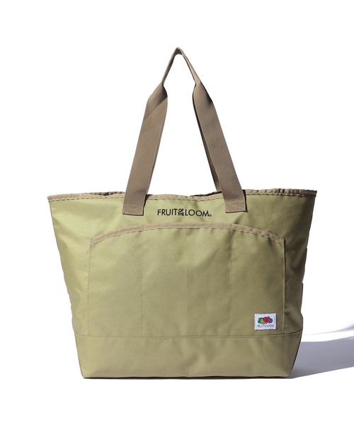 FRUIT OF THE LOOM（フルーツオブザルーム）の「BIG TOTE BAG（トートバッグ・メンズ・ブラック/杢グレー/カーキ/オフホワイト・FREE）」の12枚目の写真