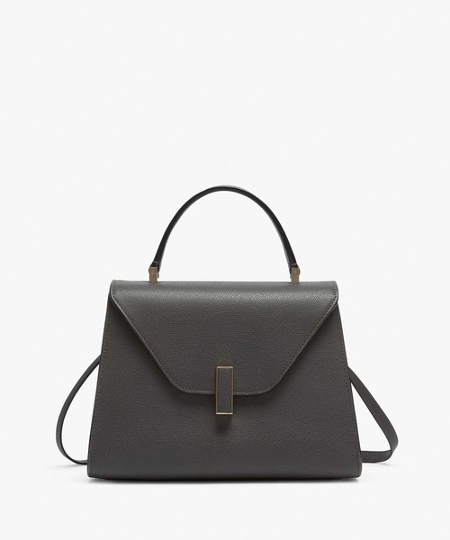 Valextra（ヴァレクストラ）の「ミディアム イジィデ（ハンドバッグ・レディース・アッシュグレー/ブルー系2/ブラウン系2/ダークグレー/ネイビー系1/ピンク系2・ONE SIZE）」の2枚目の写真