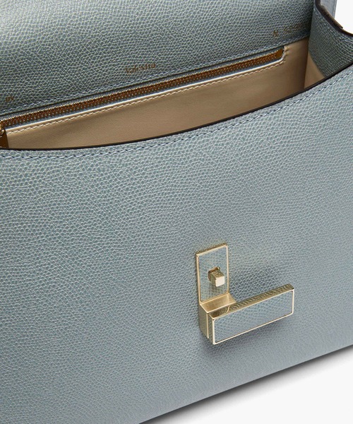 Valextra（ヴァレクストラ）の「ミディアム イジィデ（ハンドバッグ・レディース・アッシュグレー/ブルー系2/ブラウン系2/ダークグレー/ネイビー系1/ピンク系2・ONE SIZE）」の20枚目の写真