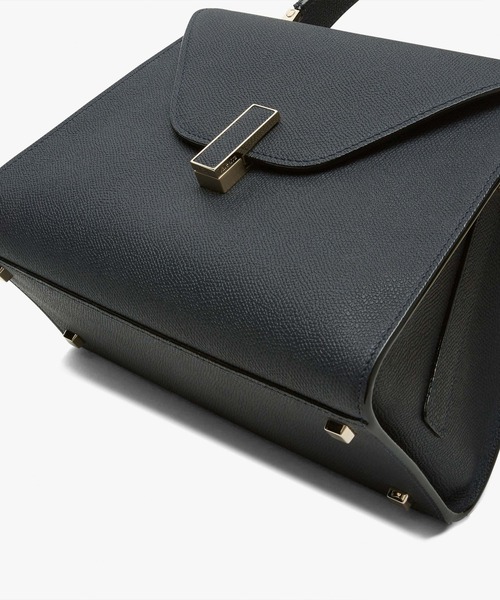 Valextra（ヴァレクストラ）の「ミディアム イジィデ（ハンドバッグ・レディース・アッシュグレー/ブルー系2/ブラウン系2/ダークグレー/ネイビー系1/ピンク系2・ONE SIZE）」の17枚目の写真