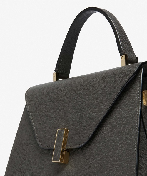 Valextra（ヴァレクストラ）の「ミディアム イジィデ（ハンドバッグ・レディース・アッシュグレー/ブルー系2/ブラウン系2/ダークグレー/ネイビー系1/ピンク系2・ONE SIZE）」の7枚目の写真