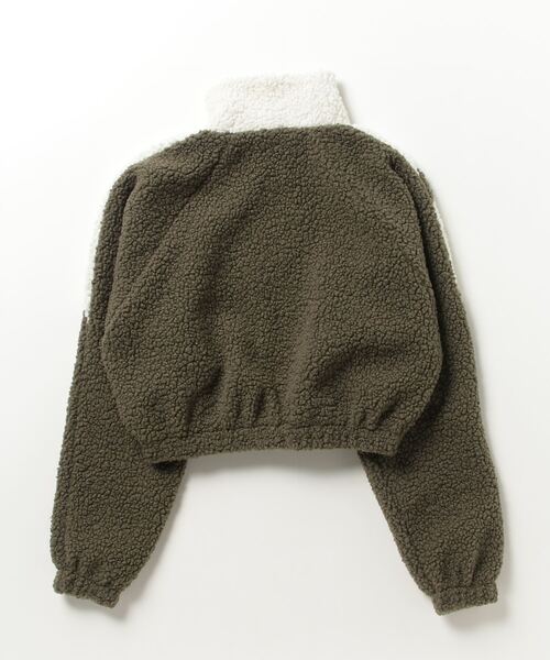 Reebok(リーボック)の「ウィンター シェルパ トラックトップ / CL WINTER SHERPA TRACKTOP(その他アウター・レディース・アーミー/ブラウン系その他/ブラック・LARGE/MEDIUM/SMALL/X-LARGE)」の11枚目の写真