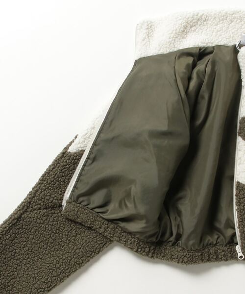 Reebok(リーボック)の「ウィンター シェルパ トラックトップ / CL WINTER SHERPA TRACKTOP(その他アウター・レディース・アーミー/ブラウン系その他/ブラック・LARGE/MEDIUM/SMALL/X-LARGE)」の12枚目の写真