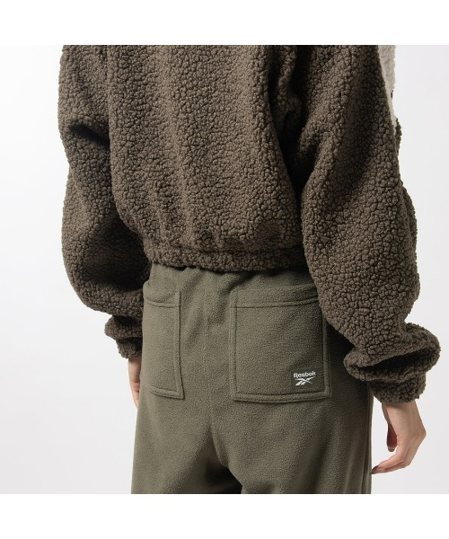 Reebok(リーボック)の「ウィンター シェルパ トラックトップ / CL WINTER SHERPA TRACKTOP(その他アウター・レディース・アーミー/ブラウン系その他/ブラック・LARGE/MEDIUM/SMALL/X-LARGE)」の8枚目の写真