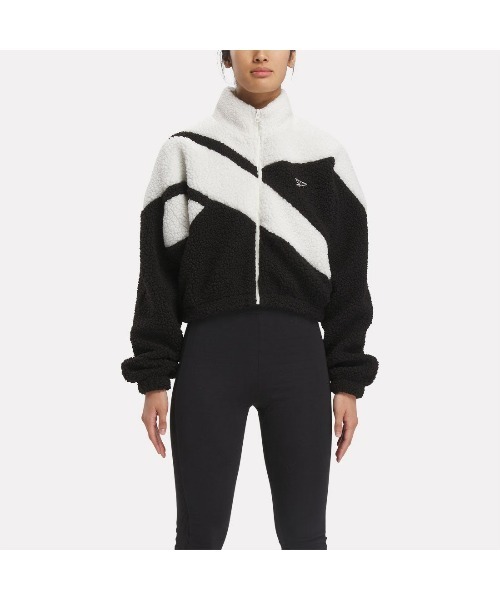 Reebok(リーボック)の「ウィンター シェルパ トラックトップ / CL WINTER SHERPA TRACKTOP(その他アウター・レディース・アーミー/ブラウン系その他/ブラック・LARGE/MEDIUM/SMALL/X-LARGE)」の13枚目の写真