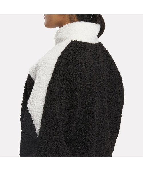 Reebok(リーボック)の「ウィンター シェルパ トラックトップ / CL WINTER SHERPA TRACKTOP(その他アウター・レディース・アーミー/ブラウン系その他/ブラック・LARGE/MEDIUM/SMALL/X-LARGE)」の16枚目の写真