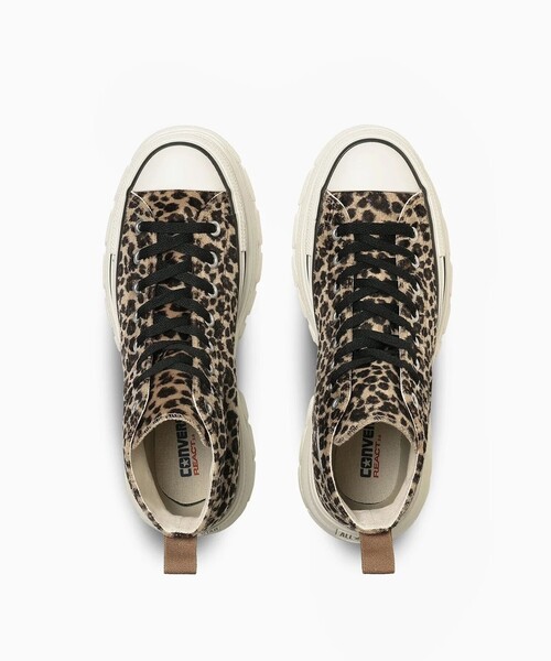 CONVERSE ALL STAR（コンバースオールスター）の「【CONVERSE/コンバース】オールスタートレックウェーブ　アニマルファーHI　スニーカー（スニーカー・レディース・ブラウン系その他・23.5/24.5）」の9枚目の写真