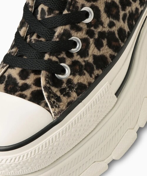 CONVERSE ALL STAR（コンバースオールスター）の「【CONVERSE/コンバース】オールスタートレックウェーブ　アニマルファーHI　スニーカー（スニーカー・レディース・ブラウン系その他・23.5/24.5）」の6枚目の写真