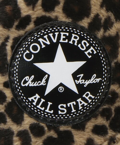CONVERSE ALL STAR（コンバースオールスター）の「【CONVERSE/コンバース】オールスタートレックウェーブ　アニマルファーHI　スニーカー（スニーカー・レディース・ブラウン系その他・23.5/24.5）」の4枚目の写真