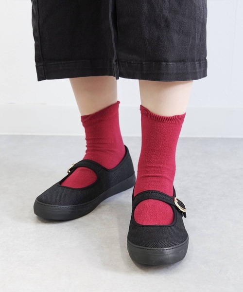 SLACK FOOTWEAR(スラックフットウェア)の「SLACK FOOTWEAR スラックフットウェア/バレエシューズ ストラップ メリージェーンシューズ TOLTE(バレエシューズ・レディース・ブラック/ベージュ/ブラック系その他・24.5/25/24/23/23.5/25.5)」の2枚目の写真