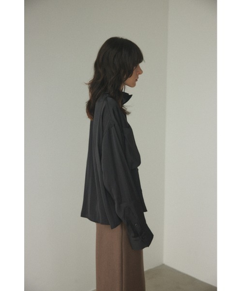 BLACK BY MOUSSY（ブラックバイマウジー）の「stand collar big
