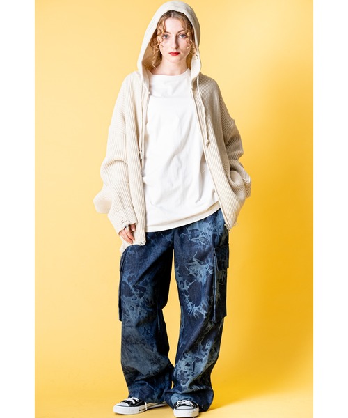 ankoROCK(アンコロック)の「a.p.o.v. -ankoROCK's select-ダメージニットオーバーサイズジップアップパーカー(パーカー・メンズ・B/A・ONE SIZE)」の17枚目の写真