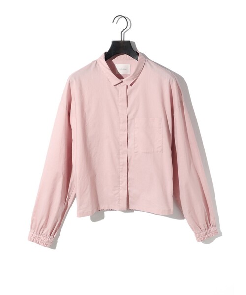 【セール】MIDIUMISOLID for Ladies シャツブルゾン（シャツ/ブラウス）｜MIDIUMISOLID（ミディウミソリッド）