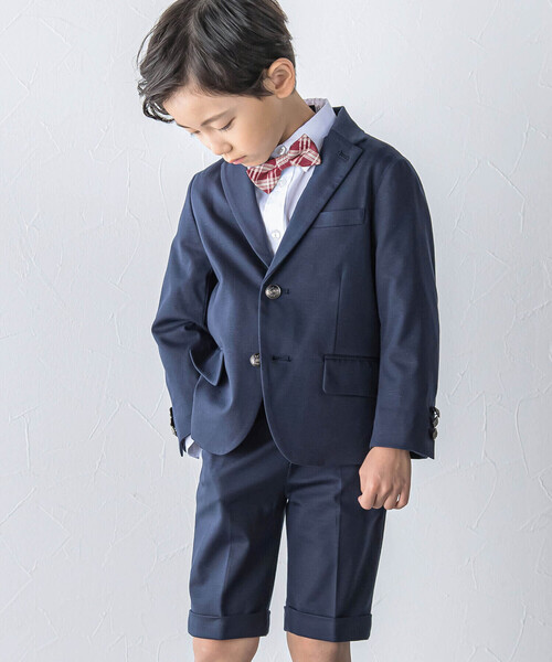 BeBe(ベベ)の「チェック蝶ネクタイ(ネクタイ・キッズ・レッド系その他/イエロー系その他・FREE)」の4枚目の写真