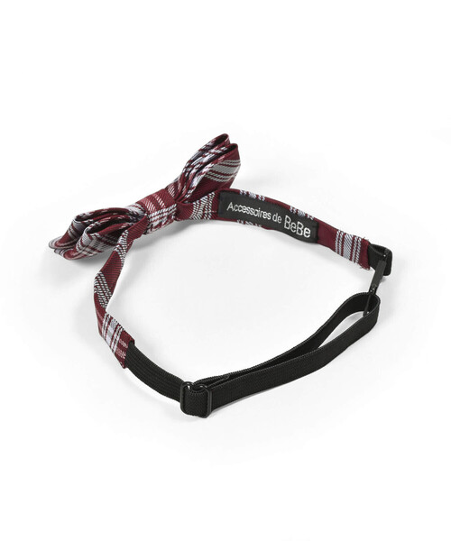BeBe(ベベ)の「チェック蝶ネクタイ(ネクタイ・キッズ・レッド系その他/イエロー系その他・FREE)」の8枚目の写真