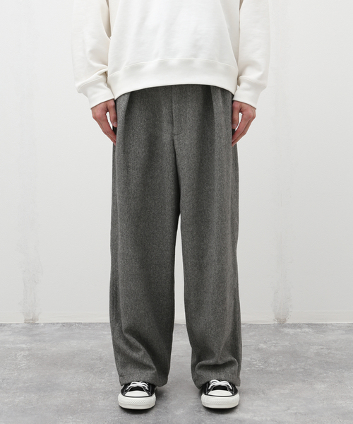 美品❗️ジャーナルスタンダードツイードジャケット⭐︎（他ブラウス&パンツ3点） セール】ツイードペプラムジャケット テーパードパンツ セットアップ