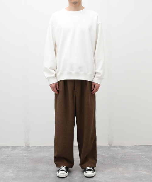 JOURNAL STANDARD(ジャーナルスタンダード)の「ツイードメランジ オーバーパンツ(その他パンツ・メンズ・ブラウン/スミクロ/グレー/キャメル・SMALL/MEDIUM/LARGE)」の5枚目の写真