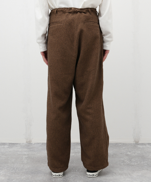 JOURNAL STANDARD(ジャーナルスタンダード)の「ツイードメランジ オーバーパンツ(その他パンツ・メンズ・ブラウン/スミクロ/グレー/キャメル・SMALL/MEDIUM/LARGE)」の8枚目の写真