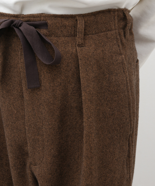 JOURNAL STANDARD(ジャーナルスタンダード)の「ツイードメランジ オーバーパンツ(その他パンツ・メンズ・ブラウン/スミクロ/グレー/キャメル・SMALL/MEDIUM/LARGE)」の15枚目の写真