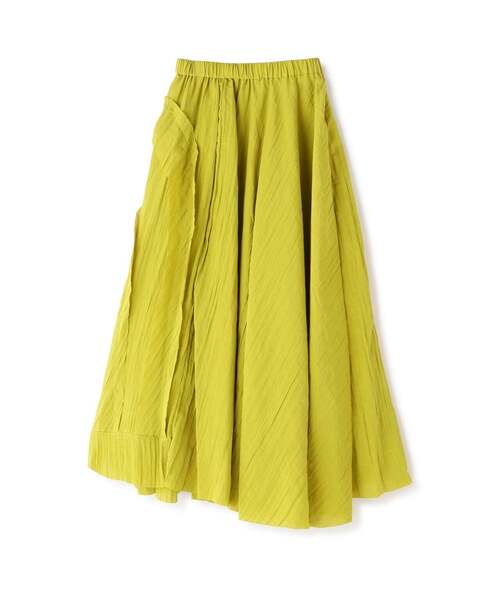AULA（アウラ）の「AULA/アウラ/Peace Work Long Skirt（スカート・レディース・イエロー/ブラック・F）」の11枚目の写真