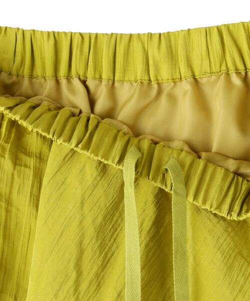 AULA（アウラ）の「AULA/アウラ/Peace Work Long Skirt（スカート・レディース・イエロー/ブラック・F）」の13枚目の写真