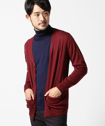 BEAMS | ◆BEAMS / ウール×アクリル Vネック カーディガン/(カーディガン/ボレロ)