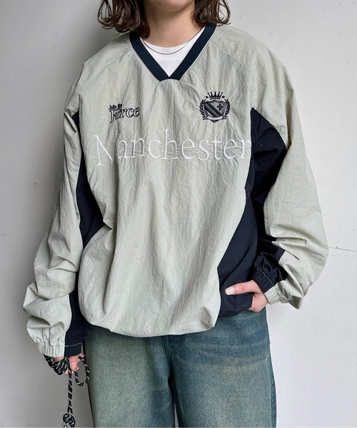 CPCM(シーピーシーエム)の「配色切替プルオーバー(Tシャツ/カットソー・メンズ・ネイビー/ブラック/グレー・FREE)」の2枚目の写真