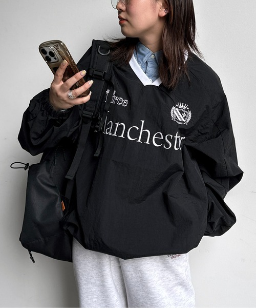 CPCM(シーピーシーエム)の「配色切替プルオーバー(Tシャツ/カットソー・メンズ・ネイビー/ブラック/グレー・FREE)」の13枚目の写真