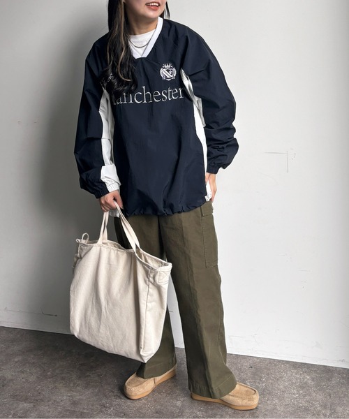 配色切替プルオーバー（Tシャツ/カットソー）｜CPCM（シーピーシーエム）