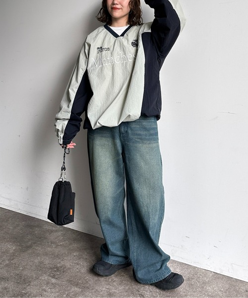 配色切替プルオーバー（Tシャツ/カットソー）｜CPCM（シーピーシーエム）